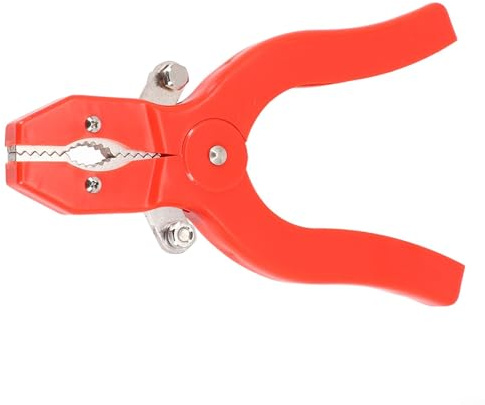 Eawfgtuw Für 200 A Hochstrom-Klemme mit vernickeltem Kupfer und ABS-Ummantelung für elektrische Prüf- und Messanwendungen, Modell J60067 (rot)