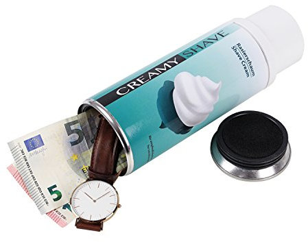Plasticfantastic Weiß Geldsafe Rasierschaum 20 x 6,5 cm