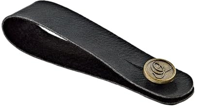 Ortega Guitars Vegan Series Gurtadapter - PVC Schwarz (CONNECT-BK)