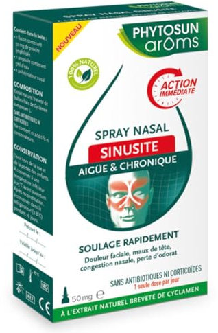 Phytosun Arôms Spray Nasal Sinusite 50 mg