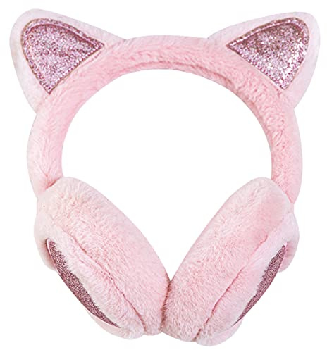 SEDEX Ohrenschützer Kinder Winter Ohrenwärmer Damen Ohrschützer Mädchen Plüsch Warm Ohrenschutz Kind Warme Ohrschutz Weiche Flauschige Outdoor Ohrwärmer Kälteschutz Winddicht Winterzubehör für Frauen