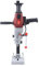 Carotteuse 2200 W - Utilisation humide et sèche - Fonctionnement manuel vertical 2 en 1 - 1200 tr/min - Pour béton armé, brique, marbre, ouverture murale