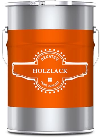 Möbellack 2in1 Grundierung + Holzlack 2,5l farblos seidenmatt für innen - Holzbodenlack Parkettlack Dielenlack Treppenlack Holzversiegelung - geruchsarm, strapazierfähig, stoßfest - BEKATEQ BK-725