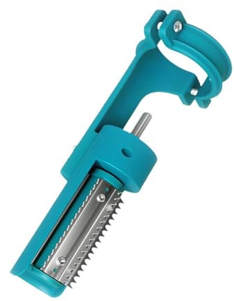 MagiDeal Squamatore per pesci per trapano elettrico, pulitore per rimuovere facilmente lo squamatore per pesci, strumento disincrostante per uso domestico,