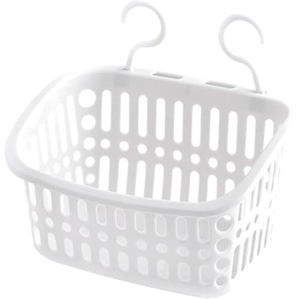 Panier de Rangement de Piscine - Organisateur Robuste à l'épreuve UV avec Crochets et Porte-Tasse, Parfait pour Stocker des Serviettes, des Jouets, Boissons, Bouteilles d'eau et Access