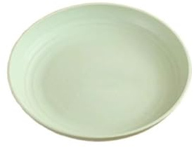 changgengyi Pflanzschale Runder Blumentopf-Untersetzer aus Kunststoff, 27,9 cm, for die Pflanzenauffangschale auf dem Balkon zu Hause, Palette(Green)