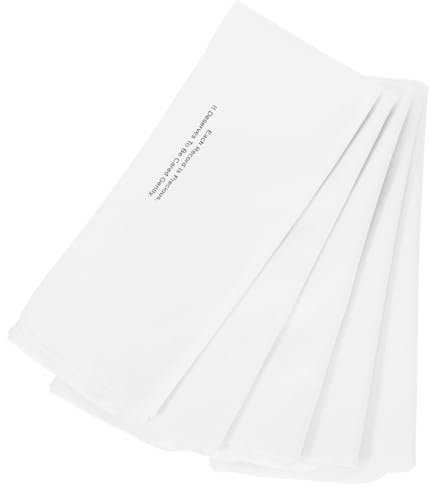 LABRIMP 5pcs Ultrasoft Microfiber Record Cleaning Cloth for Vinyl Cds Glasses Screens Reusable Scratch- Anti-static Dust Remover for Enhanced Audio Quality