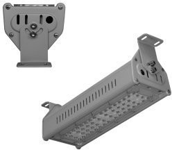 ALCAPOWER Proiettore LED Lineare 50W 4500lumen 5000K. Ideale per capannoni e magazzini industriali