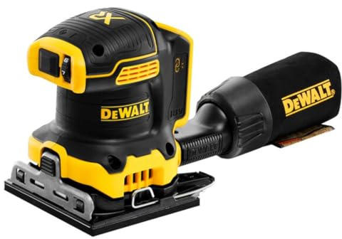 DEWALT Orbital sin escobillas XR 18V 1/4 hoja Electrónica con 2 battery Li-Ion 5Ah Multicolor DEWALT DCW200P2-QW-Lijadora Orbital sin escobillas XR 18V 1/4 hoja Electrónica con 2 battery Li-Ion 5Ah
