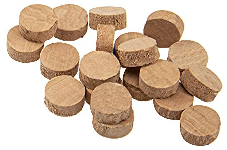 20Pcs Yootones 9.5mm Saxophone Cork Pads Water Key Spit Valve Cork Pad Compatible with Saxophone Trumpet Trombone Replacement Parts