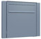 Zaunbriefkasten, Design Zaunbriefkasten Latina in Grau Metallic - Bravios