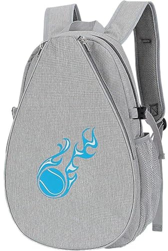 Kinder-Tennisrucksack, Badminton-Rucksack, Schläger-Tragetasche, Tennisschläger-Tragetasche mit Mehreren Taschen für Jugendliche