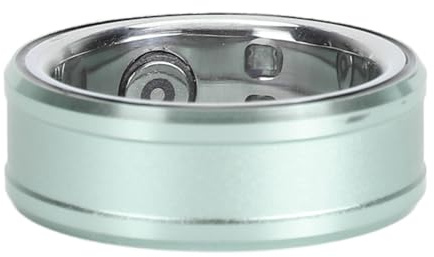 Smart Ring Tracker, BT Fitness Tracker Ringe mit Integriertem NFC für Android 6.0 und für 11.0, Smartphone-Kamera-Fernbedienung, Umfassende Schlafanalyse (Green)