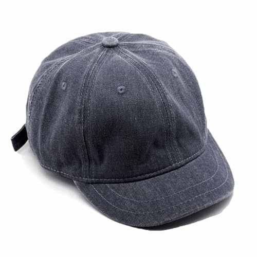 YAMEE Gorra de Béisbol Mujer Moda con ala Corta,Gorra Hombre Vaquera Vintage Gorra de Béisbol Ajustable,Gorras Mujer Verano Transpirable,Gorra De Sol para Running Montañismo Deportes al Aire Libre