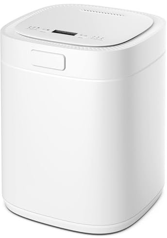 Compostiera da Cucina Elettrica, Macchina for Compostiera Intelligente da 2,5 Litri, Pattumiera da Cucina Automatica da Controsoffitto, Trasforma i Rifiuti Alimentari in Fertilizzante for Compost