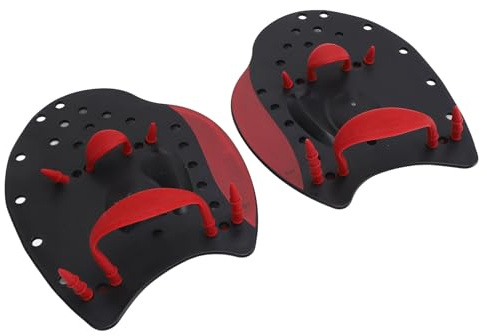 Paleta de Mano, Paleta de Natación con Dedos, Entrenamiento Natación Ajustable, Aleta de Mano, Paleta Plana, Paleta de Entrenamiento de Natación, Ayuda para Natación para Hombres