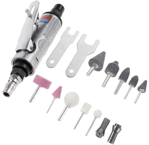 VILLFUL Machine Pneumatique Compacte Et Portable Longueur 152 Mm Outil Pneumatique Multifonction Pour La Sculpture Et Le Polissage