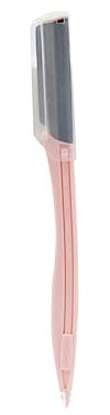 Generisch 3St Tragbarer Augenbrauenrasierer augenbrauen styling pinker Make-up Werkzeug Augenbrauenformung tapete pink nähgarn pink Augenbrauen-Make-up-Toolkit Augenbrauen Rasierer Rosa