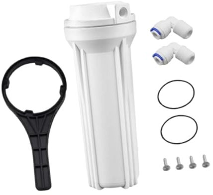 HGZLQKD Water Filter Housing for Reverse Osmosis System Accessories, Portable, Practical, Spare Parts Premium Replacement 10 inch