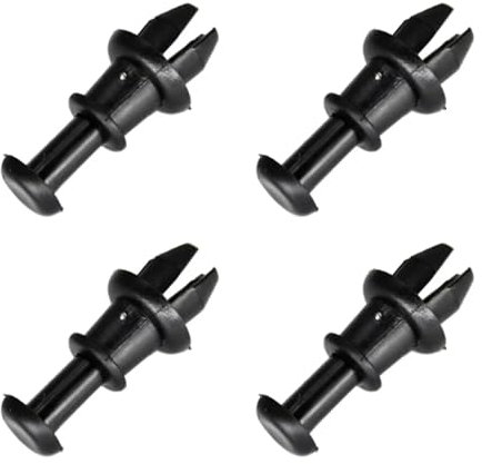 GLILAR Halteband Hutablage Kompatibel Mit VW Für Golf 5 Mk6 Für Tiguan Für Polo 4 Stück Kofferraum-Kofferraum-Hutablage-Gurt-Schnur-Clips Fach-Schnur-Aufhänger-Schwenkhaken 1M6867574A