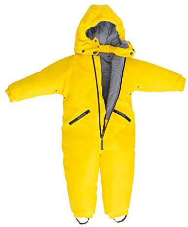OAKI Snow Suit Kids - Toddler Snowsuit - One Piece Insulated Jacket/Pant for Girls & Boys, Sundance Yellow, 3 Toddler