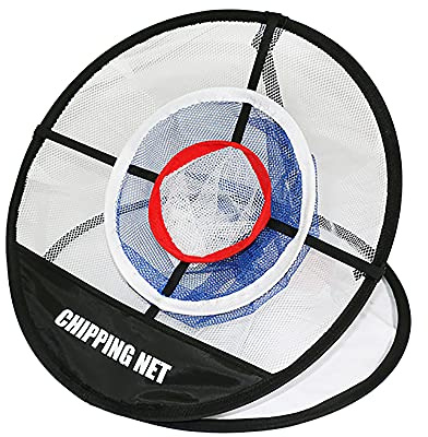 ANCLLO Faltbares Golfnetz Wasserdichtes Golf Übungsnetz Übung Fahren Chipping Net Tragbares Golf Schlagen Netz Golfen Zielnetz für Garten