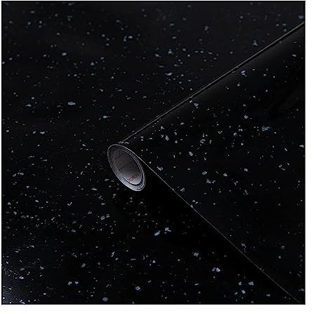 d-c-fix vinilo adhesivo muebles Granito negro aspecto piedra autoadhesivo impermeable decorativo para cocina, armario, puerta, mesa papel pintado forrar rollo láminas 67,5 cm x 2 m