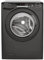 CANDY Ultra HCU1482DBBE Freestanding Washing Machine, 8kg Load, 1400 rpm, Android App Enabled, Eco Cycles, Water&Energy auto sensing, Black