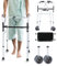 Fiqops Déambulateur pour personnes âgées, avec roues pliable, aide à la marche pour adultes, léger, stable, imperméable et antidérapant, hauteur réglable