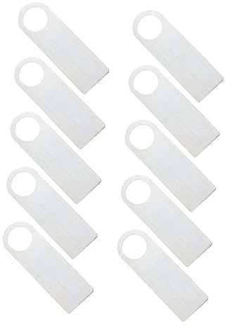 SEWACC 10stücke Teiliges Blanko Holz Türschilder Aus Robustem Holz Zum Basteln Und Beschriften Diy Türdeko Für Bar Zuhause Kreative Handgemachte Türhänger Für Vielseitige Dekoration