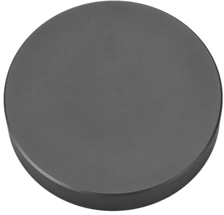 Estabilizador de Disco de Plato Giratorio de Corte Preciso CNC, Pinza de Peso de Aleación de Aluminio Resistente para Vinilos (Black)