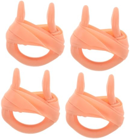 Toddmomy Mollette Nasali in Silicone con Set 4 Clip per Naso Ergonomiche per Nuotatori Accessori per Adatte per Adulti e