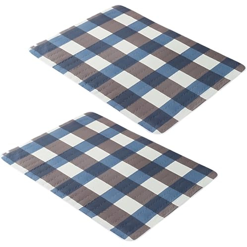 2 Pack Bed Wetting Sheets, Waterproof Sheets for Bed Wetting, Bed Pads for Kids, Soft and Durable Bed Pads for for Old Man or Children with Incontinence, Toddlers