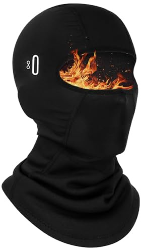 AUYAO Balaclava Ski Mask Windproof Thermal Lightweight Neck Warmer Cover for Men/Women Full Face Cover Neck Hat Skimask Headwrap Multifunctional Cap Scarf or Motorcycle Cycling Running Outdoor Sports