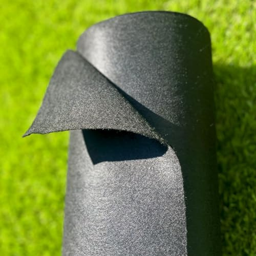 SYNTHAIETIK Géotextile Non Tissé 150 g/m² – Rouleau 1,50 × 25 m (37,5 m²) – Toile Anti-Repousse Jardin, Allée, Terrasse indéchirale Noir ou Gris