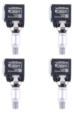 4X Reifendrucksensor TPMS 5Q0907275B Kompatibel für Mercedes-Benz W213 S213 C238 A238 Ersatz A000009052102 Reifendrucksensor Reifendruckkontrollsystem