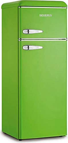 Frigorifero Doppia Porta Statico, 208 litri, Classe E, Verde