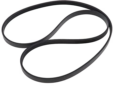 EMSea 5EPJ1225 Antriebsriemen für Waschmaschine aus Gummi, 11,7 mm, Breite 1160 mm, Umfang Zahnriemen mit geschlossener Schnalle 41039460 41021973