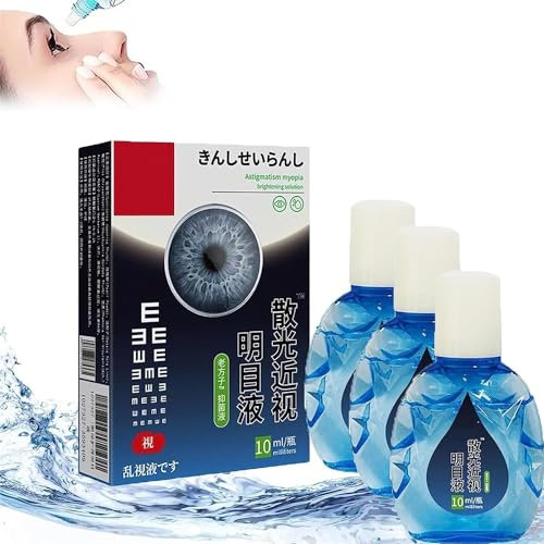 2023 Nuova soluzione illuminante per la cura degli occhi, colliri giapponesi, liquido per la cura degli occhi Giappone, soluzione per la cura della vista, soluzione per problemi agli occhi, gocce per