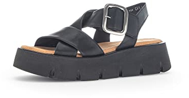 Gabor Women's Platform Sandals, Women's Sandals, Black 27, 5.5 UK, 44.752