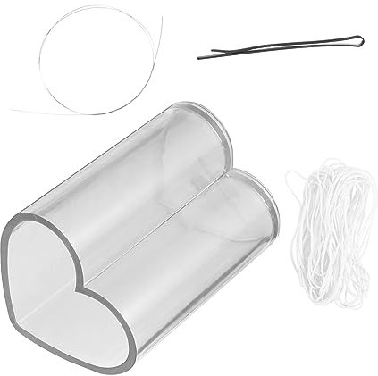 TOPPERFUN 1satz Kerzenform Set Herzform Silikonform Für Duftkerzen Gießform Mit Docht Und Docht-clip Wiederverwendbar Für Kreative Bastelprojekte Und Heimdekorationen