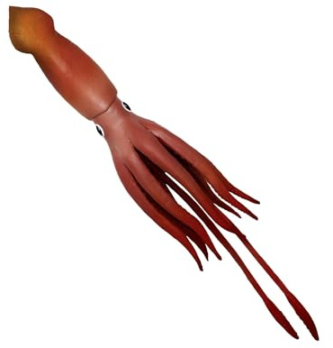Rep Pals - Tintenfisch, Dehnbares Spielzeug von Deluxebase. Super Dehnbare Tiernachbildungen, die Sich echt anfühlen, ideal für Kinder