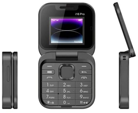 galeyyu Big Button Mobile Phone For Elderly, Unlocked Fl-ip Senior Mobile Phone, 2sim Card 2.4 LCD Display Foldable Phone For Seniors, Speed, Camera, Talking Numbers, FM Radio, Torch, 1000mAh