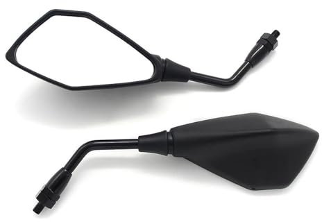 Lenkerendenspiegel Für Z650 ER650 Z250 Z250SL ZR800 Z900 Für V&ersys -X 300 250 ER-6N Z800 Motorrad-Seitenrückspiegel Motorrad Rückspiegel