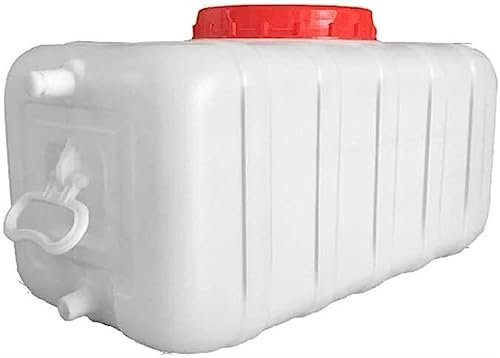 TUOYIBO Tanque de agua de plástico Tanque de agua al aire libre Camper, 50L/100L/150L Camping y senderismo Almacenamiento de agua Contenedor de agua Tanque de agua multifuncional, Agua fría