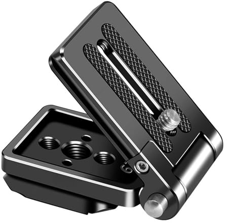 Support pliable en L pour appareil photo reflex numérique - Plaque à libération rapide - Convient pour différents stabilisateurs d'appareil photo