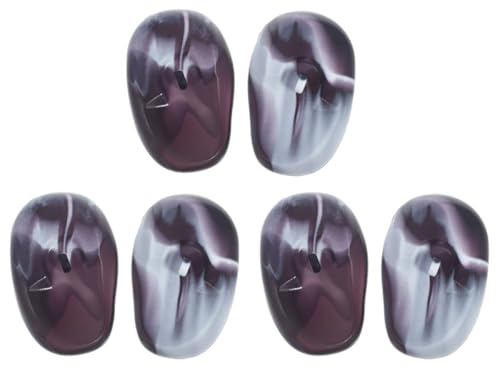 SAFIGLE 3pairs Hair Dye Earmuffs Silicone Ear Covers for Hair Dyeing Salon Use Protect Ears during Coloring