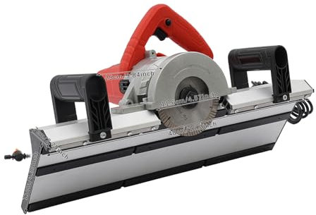 Piastrella smussatrice 43 ° Taglio Per Piastrelle Ceramica In Alluminio Con Pompa Acqua E Tubo Morbido Velocità 13000R/min