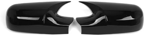 Sostituzione della protezione del coperchio dello specchio del lato auto ad alta qualità ABS Specchio nero con guscio di guscio per II Scenic II 2pcs 28 5x17 5x13cm