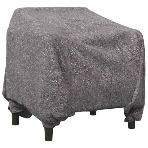 vidaXL Mantas de Mudanza 10 uds. Gris 150 x 200 cm Tela